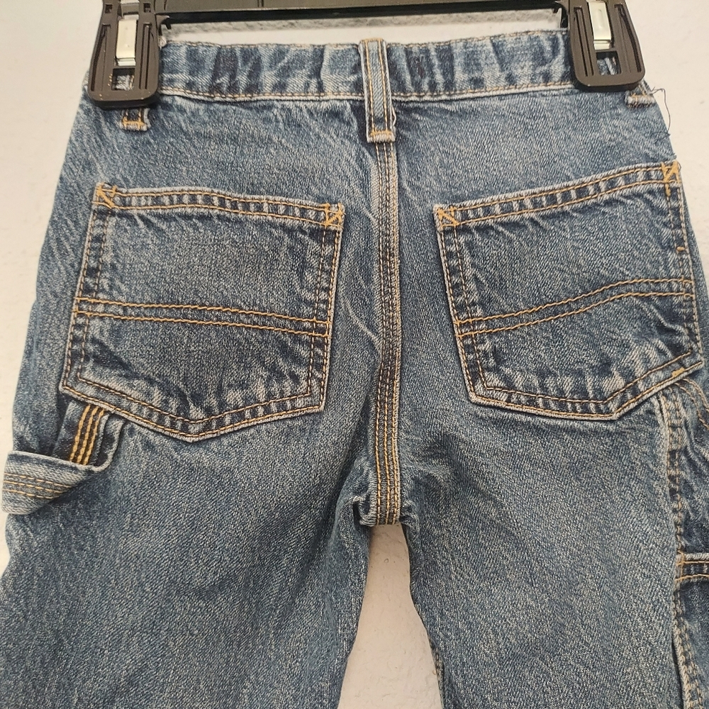 Osh Kosh B'gosh Blue Jeans Carpenter Style Pants Size 5 - Picture 8 of 12